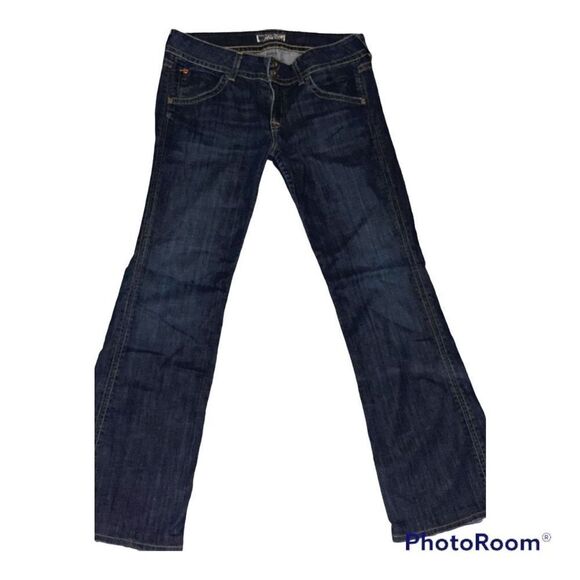 HUDSON Indigo Jeans w/Flap Back Pockets - Picture 1 of 4